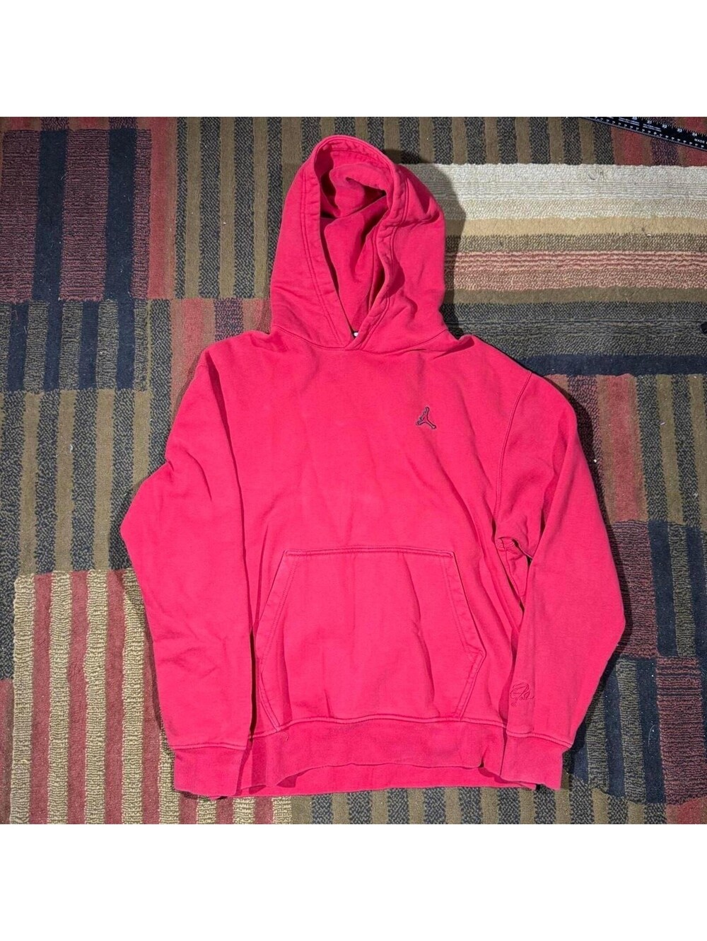 Jordan red hoodie with embroidered logo Size M Men's M